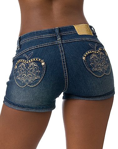 APPLE BOTTOMS ROLL CUFF SHORT SHORTS  