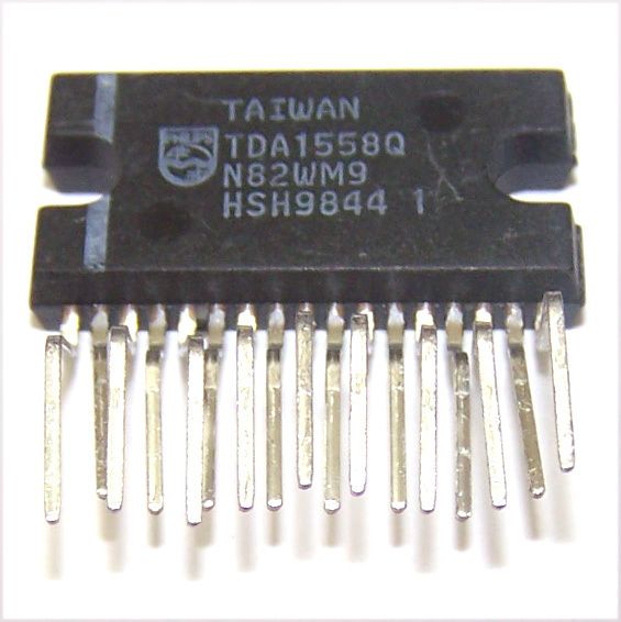 SIX New Philips TDA1558Q Single Ended Car Radio Circuit ICs  