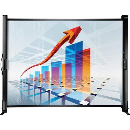   ultraportable tabletop projection screen 50 lightweight and travel