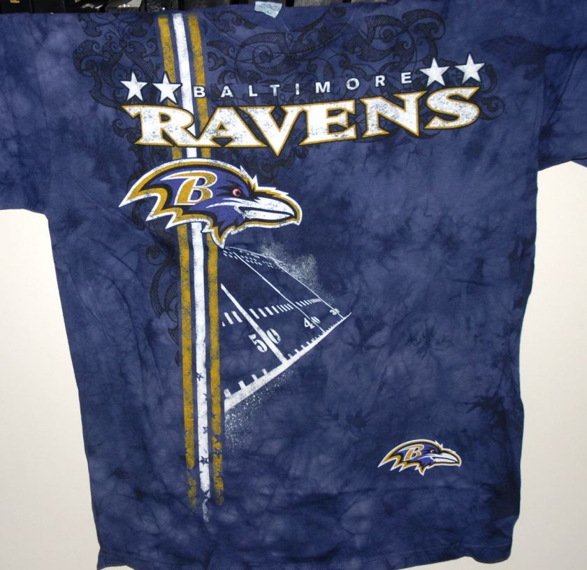 BALTIMORE RAVENS NFL FOOTBALL ALL PRO DESIGN T SHIRT NEW  