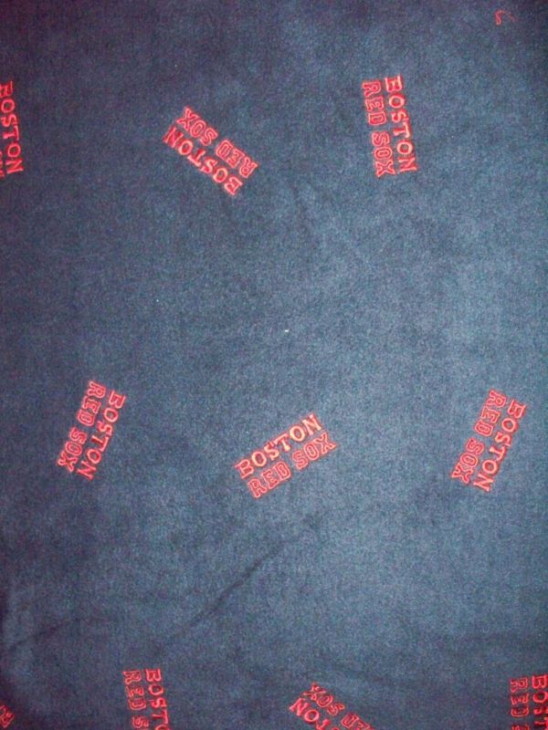 BOSTON RED SOX MLB EMBROIDERY FLEECE FABRIC OOP  