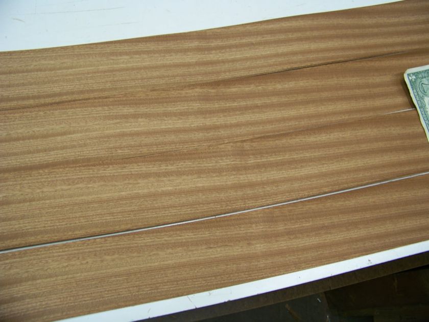 9027 Sapeli veneer long sheets. 33 sqft.  