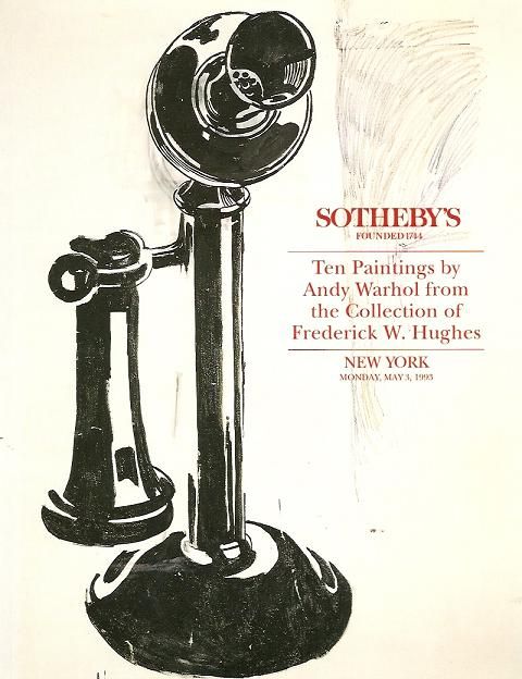 Sothebys Frederick Hughes Ten Andy Warhol Paintings 93  