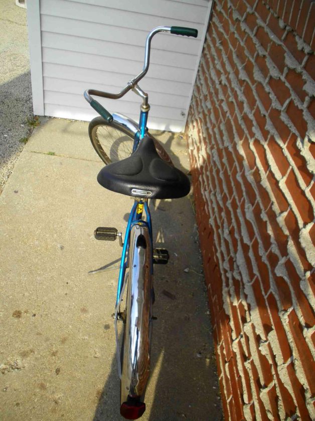 1950S SCHWINN HOLLYWOOD BICYCLE BLUE BIKE  