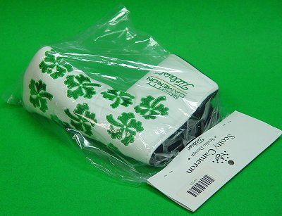 NEW RARE Scotty Cameron 2008 Scotty Dog Lucky Clover Putter Head Cover 