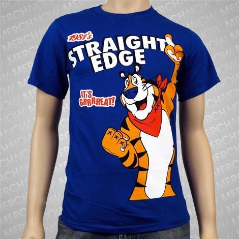 STRAIGHT EDGE tony the tiger T SHIRT NEW S M L XL  