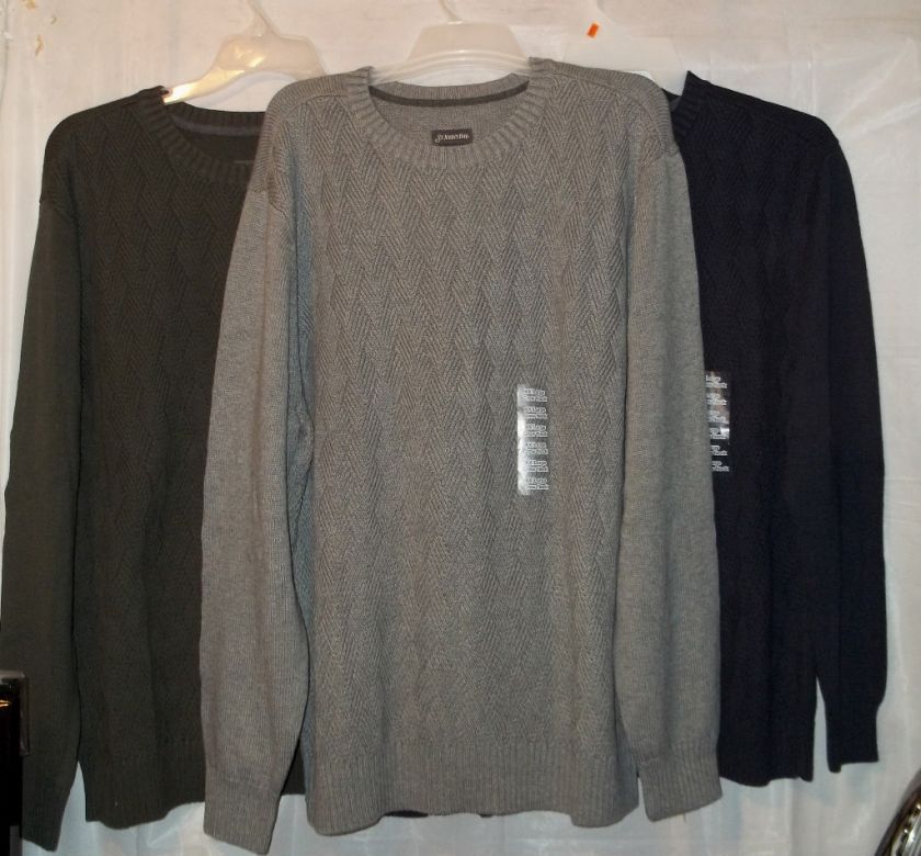 NWTMens St Johns Bay Crew Triangle Design Sweater $42  