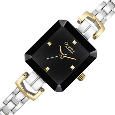 CARAVELLE by BULOVA Ladies New Analog Watch Black  