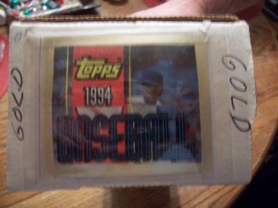 1994 TOPPS GOLD BASEBALL COMPLETE SERIES 1   2 SET 792 CARDS RARE 