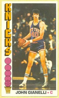 1976 77 TOPPS BASKETBALL #117 JOHN GIANELLI   EX   