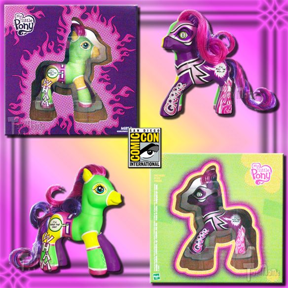 MY LITTLE PONY 2009 SDCC COMIC CON COLLECTORS EXCLUSIVE