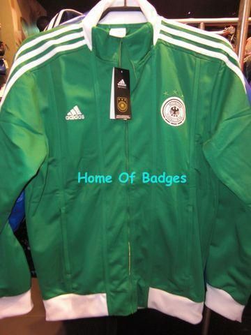 GERMANY EURO 2012 DFB FOOTBALL TRACK TOP JACKET SOCCER SHIRT GREEN 