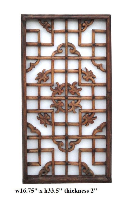 Chinese Old Restored Window Panel Wall Decor ss824  