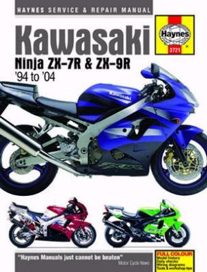 Kawasaki ZX7R ZX9R Ninja Service Manual 1994   2004  